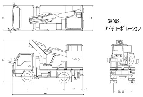 建柱車 cad|無償CADデータ .